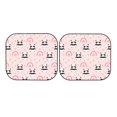 thumbnail image 7 of Xecao Cute Cartoon Panda for Foldable Car Sun Shades (2-Pack) offer sun protection with an easy-fold design for convenient windshield shading., 7 of 7