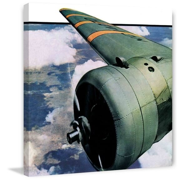 Marmont Hill "Propeller" Painting Print on Canvas