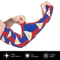 thumbnail image 3 of Flag Of The Philippines Gardening Sleeves Farm Sun Protection Cooling Arm Sleeves For Women Men With Thumb Hole, 3 of 6