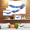 thumbnail image 3 of Eagle Illustration Double Exposition - Grande Impression sur Toile d'Art Animalier, 3 of 4