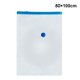 thumbnail image 2 of Bolsa de almacenamiento de vacío portátil transparente comprimido polvo a prueba de polvo doble cremallera sellada organizador interior al aire libre casero viaje saco de viaje 100x80 cm seitruly HA011899-04, 2 of 7