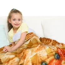 Catalonia Plush Fleece Blanket Couch Throw Christmas Theme Shu Velveteen Lambswool Reversible Warm Super Soft 61” x 50“