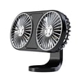 thumbnail image 4 of SPRING Usb Dual-Head Car Fan 360° Rotatable Atmosphere Suitable For Cars Campers Suv, 4 of 9