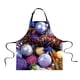 thumbnail image 2 of 1 Unid Navidad Delantal de Cocina Catering Delantal Camarero Globo, 2 of 6