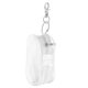 thumbnail image 1 of Monedero transparente con llavero, cartera portátil, pequeña, transparente, con cremallera, impermeable, para monedas de mujer., 1 of 7