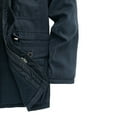 thumbnail image 5 of IYTR Men's Winter Warm Hooded Coats Solid Color Long Sleeve Thicken Fleece Jackets Parkas Outwear with Pockets Blue M, 5 of 6
