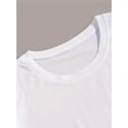thumbnail image 5 of Camiseta informal de verano con estampado J para hombre, cuello redondo, manga corta, algodón (no transparente). Ideal para adultos, hombres, mujeres, adolescentes, jóvenes y para el tiempo libre., 5 of 5