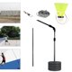 thumbnail image 5 of Dispositivo de entrenamiento de bádminton Accs Herramienta de autoestudio de rebotes individuales elásticos minibases A shamjiam entrenador de bádminton, 5 of 9
