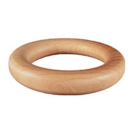 500 Pcs Wooden Toss Rings 2-1/2" Outside Diam, 1/2" Thick, 1-1/2" Inside Diam