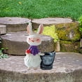 thumbnail image 4 of Desktop Ornament And Sunscreen Rabbit Flower Pot Companion Across All Seasons For Spring Summer Autumn Winter, 4 of 7