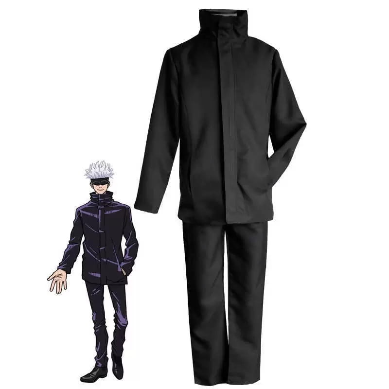 Buy Costume for Gojo Satoru of Jujutsu Kaisen with Eye Mask Online at ...