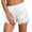 A-White332, variant on Soft Lace Trim Shorts for Women Elastic Waist Daily Wear Short Pants