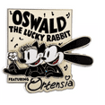 thumbnail image 2 of Disney 100 Celebration Oswald the Lucky Rabbit and Ortensia Pin New with Card, 2 of 3