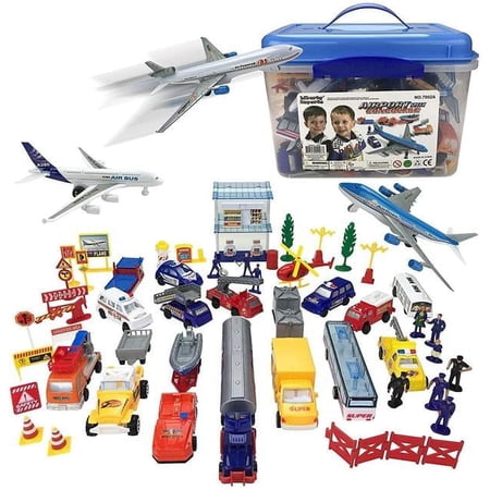 Airport Play Set - 57 Piece