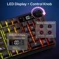 thumbnail image 3 of Teclado gamer inalámbrico Redragon K526 PRO RGB de 104 teclas, 3 of 9