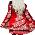 thumbnail image 4 of Uhndy Winter Jackets Coats for Women, Women Autumn And Winter Loose Long-sleeved Cardigan Christmas Print Coat Christmas Gifts for Women, 4 of 6