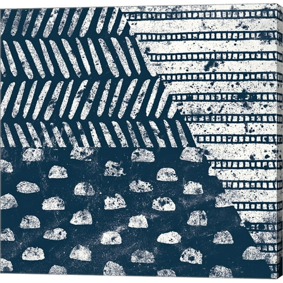 Great Art Now Mark Making Tile I by Moira Hershey Canvas Wall Art