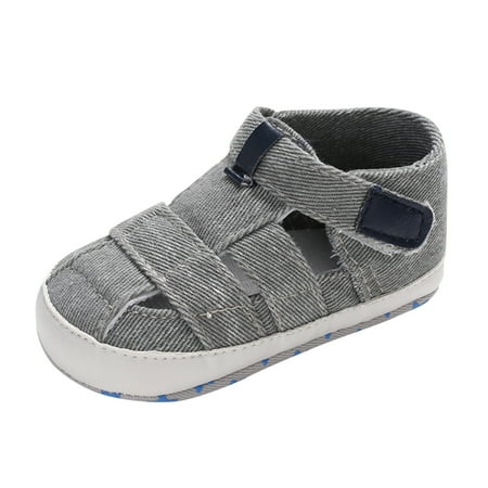

Baby Fashion Summer Soft Crib Shoes First Walker Anti-Slip Sandals