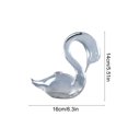 thumbnail image 2 of Graceful Swan Vase, Unique Goose Shaped Glass, Elegant Wedding Centerpiece for Table Floral Decor, Crystal Clear Flower Holder, Romantic Home Accent​, B, 2 of 5
