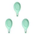 thumbnail image 3 of Guardoinrt Silicone Spoon Rest For Convenient Tea Drinking Experience Essential For Tea Drinking PP Le Creuset Spoon Rest Lake Green 1 3Set, 3 of 6