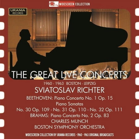 Brahms / Richter Sviatoslav - Great Live Concertos - Music & Performance - CD
