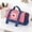 B, variante sur Fridja Décoration Intérieure Mignonne Pommes Trousse en Denim Grande Capacité à Main Sacs de Papeterie Spéciaux Résistants à la Saleté