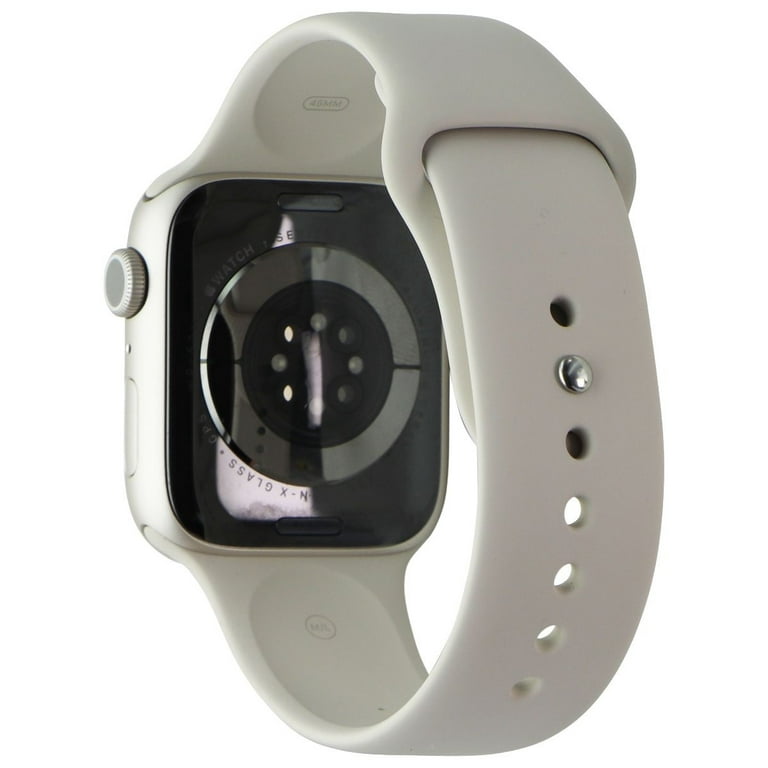 Restored Apple Watch Series 7 (GPS Only) A2474 (45mm) Starlight AL 