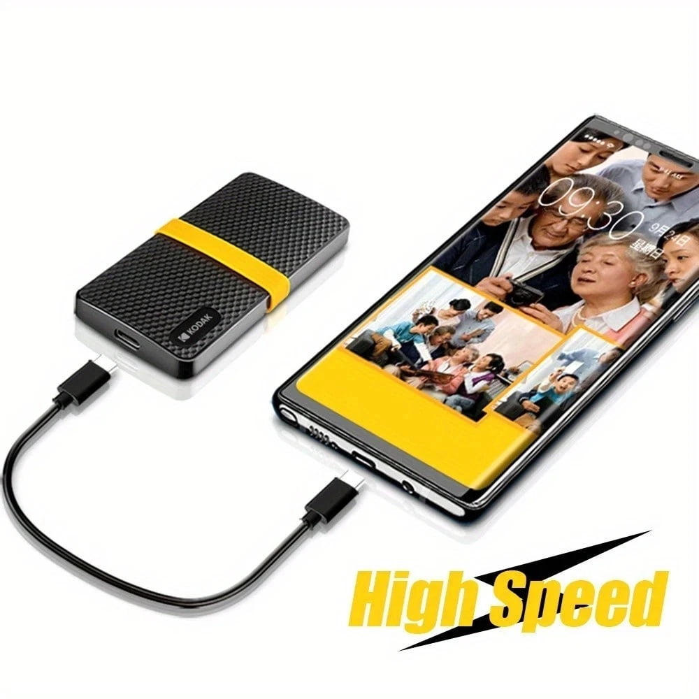 Kodak EKSSD512GX200K SSD X200 Type-C 512GB Solid State Drive