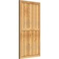 thumbnail image 2 of 26 7/8"W X 51"H Timbercraft Five 5 3/8" Boards Framed Board-N-Batten Shutters, Rough Sawn Western Red Cedar (Per Pair), 2 of 13