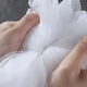 thumbnail image 4 of Esponja de baño Loofah Soft-White-Cloud -75g-Set de Shower Bouquet: Paquete de 4 pufs de malla extragrandes para, 4 of 5