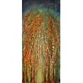 thumbnail image 2 of Wickstrom, Martin 11x18 White Modern Wood Framed Museum Art Print Titled - The Wildwood Forest, 2 of 4
