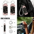 thumbnail image 5 of Jeiento Pink Cherry Blossom Car Interior Accessories Full Set Car Seat Covers Steering Wheel Seat Belt Covers Car Trash Can Coasters Rear View Mirror Covers Keychains Lipstick Covers Set of 13, 5 of 5