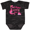 thumbnail image 3 of Inktastic My Mema Loves Me Girls Gift Girls Baby Bodysuit, 3 of 5