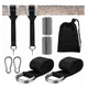 thumbnail image 1 of Kit De Soga Y Gancho De Hamaca Columpio Hamaquero Accesorios Negro, 1 of 5
