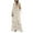 Beige, variant on TJAZFJPA Lingerie Dress V-Neck Tassel Large Size Casual Bohemian Color Lace Solid Fashion Dress Long Women's Dress Engagement Party Dress Summer Beach Dress