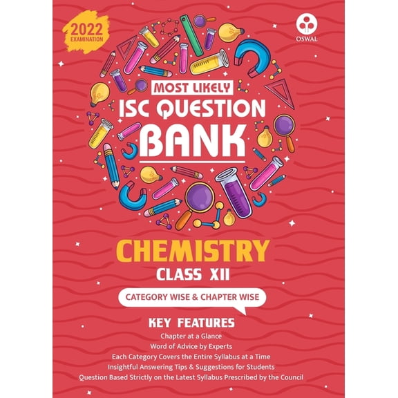 Most Likely Question Bank - Chemistry: ISC Class 12 for 2022 Examination, (Paperback)
