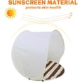 thumbnail image 2 of Portable Beach Tent Sun Shelter UV Protection - Resistant Lightweight Beach Pop Up Tent for Camping Trips, Fishing, Backyard or Beach Picnics Essentials, 2 of 9