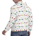 thumbnail image 6 of Balery Happy Graduation Pattern Mens Hoodie Kangaroo Pocket Hoodie Pullover Hooded Sweatshirt Ideal for Daily Wear Travel and Home-Medium, 6 of 7