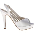 thumbnail image 2 of Benjamin Walk 848231018827 Touch Ups Womens Maureen Platform Sandal, White - Medium 10, 2 of 7