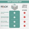 thumbnail image 3 of RFAQK 18 Pack Drawer Organizer Clothes-3 Sizes (L, M, S) Dresser Drawer Organizer-Baby Drawer Organizer for Nursery-Foldable Fabric Drawer Dividers for Underwear, Bedroom, Lingerie, Undies, Bra-Grey, 3 of 6