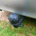 thumbnail image 2 of Lefu 50mm Tow Bar Ball Cover Cap Towing Hitch Caravan Trailer Protector Black, 2 of 9