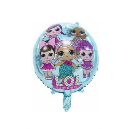 18" LOL Surprise Dolls Foil Balloon - A Fun Addition to Kids Birthday and LOL Party Decorations