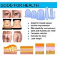 thumbnail image 4 of 7Pcs Silicone Cupping Therapy Sets Anti Vacuum Suction Massage Cups Cupping Sets Face Eye Body Massager, 4 of 5