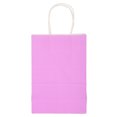 thumbnail image 1 of Bolsas de regalo de papel kraft morado, 15 x 8 x 21 cm, juego de 10 para compras y fiestas, 1 of 8