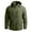 Army Green, variant on Men's Casual Outdoor Windbreaker Jacket with Detachable Hood Long Sleeve Zipper Pocket Thin Coat for Hiking