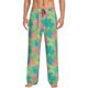 thumbnail image 1 of Balery Colorful Palm Leaves Pantalones de pijama para hombre, pijama ultraligero, pantalón de descanso-X-Large, 1 of 6