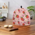 thumbnail image 4 of HELLHERO Strawberry and Daisy Tea Cozies Covers Keep Warm Dust Proof Lightweight for Hotel, 4 of 8