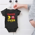 thumbnail image 5 of PACMAN Game Over Blinky Ghost Romper Boys or Girls Infant Baby Brisco Brands 12M, 5 of 6