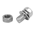 thumbnail image 2 of M5 x 10mm 304 Stainless Steel  Hex Head Bolts Nuts w Washers 20 Sets, 2 of 3