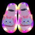 thumbnail image 2 of Zapatillas de deporte para adultos y niños que emiten luz, zapatillas de moda para padres e hijos, zapatillas de deporte con luz de gato y fresa, zapatillas con luz, 2 of 6